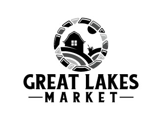Great Lakes Market logo design by adwebicon