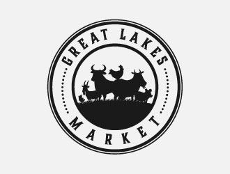 Great Lakes Market logo design by AYATA