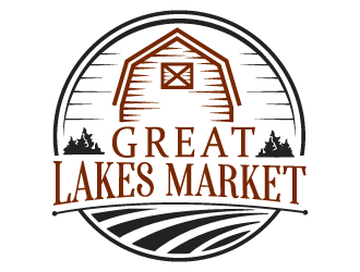 Great Lakes Market logo design by MonkDesign