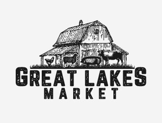 Great Lakes Market logo design by AYATA
