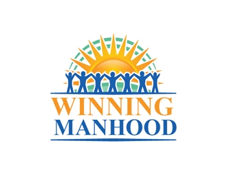 Winning Manhood logo design by Roma