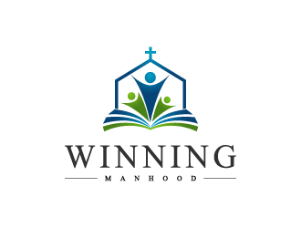 Winning Manhood logo design by Chlong2x