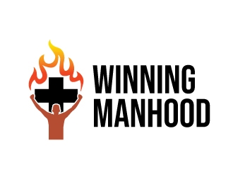 Winning Manhood logo design by Foxcody