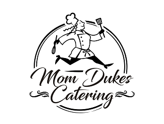 Mom Dukes Catering logo design by haze