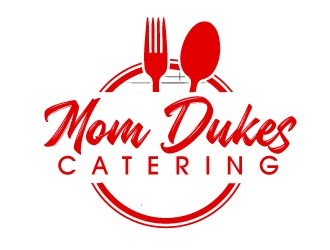 Mom Dukes Catering logo design by AamirKhan
