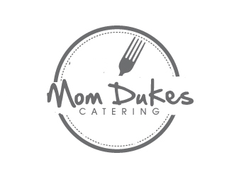 Mom Dukes Catering logo design by AamirKhan