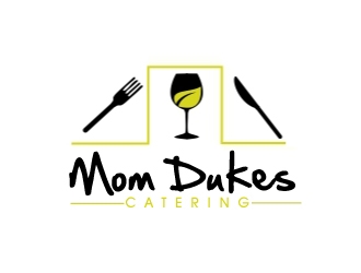 Mom Dukes Catering logo design by AamirKhan