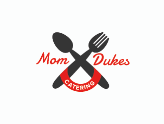 Mom Dukes Catering logo design by czars