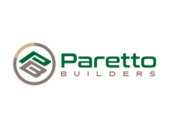 Paretto Builders logo design by AisRafa