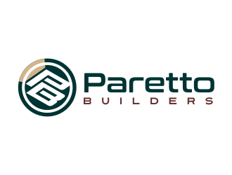 Paretto Builders logo design by AisRafa
