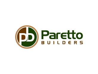 Paretto Builders logo design by enan+graphics