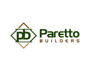 Paretto Builders logo design by enan+graphics