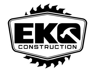 EKO construction logo design by daywalker
