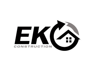 EKO construction logo design by sanworks