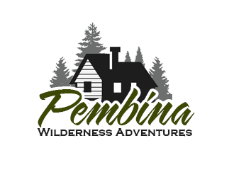 Pembina Wilderness Adventures logo design by kunejo