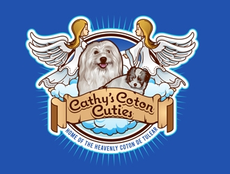 Cathys Coton Cuties logo design by DreamLogoDesign