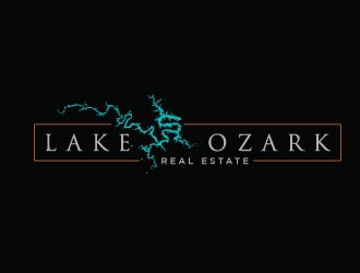 Lake Ozark Real Estate logo design by Foxcody