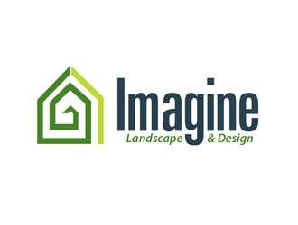 Imagine Landscape & Design logo design by frontrunner
