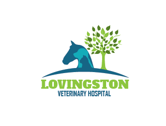 Lovingston Veterinary Hospital logo design by SiliaD