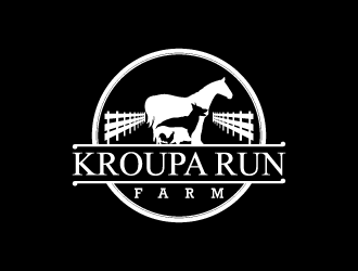 Kroupa Run Farm logo design by torresace