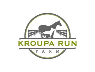 Kroupa Run Farm logo design by torresace
