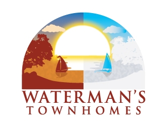 Watermans Townhomes logo design by dhika