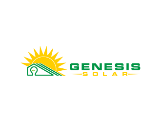 Genesis Solar logo design by nona