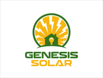 Genesis Solar logo design by catalin