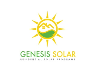Genesis Solar logo design by Rachel