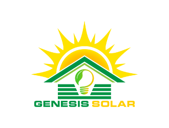 Genesis Solar logo design by nona