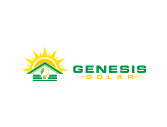 Genesis Solar logo design by nona