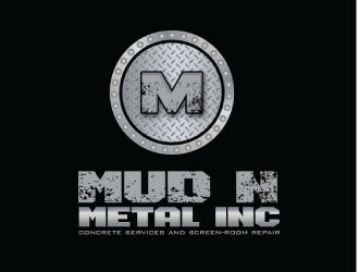 Mud N Metal Inc logo design by KreativeLogos