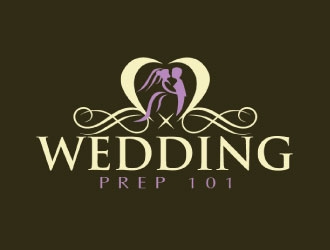 Wedding Prep 101 logo design by KreativeLogos