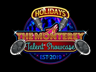 Holidays at The Monterey - Talent Showcase logo design by DreamLogoDesign