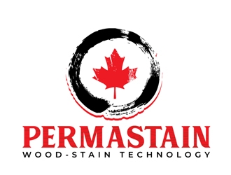 Permastain logo design by DreamLogoDesign