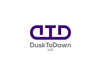 DuskToDawn, LLC logo design by wongndeso
