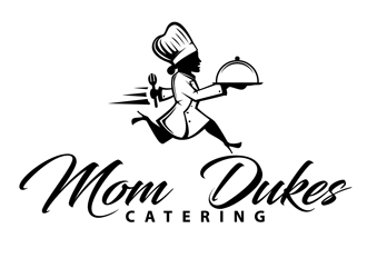 Mom Dukes Catering logo design by DreamLogoDesign