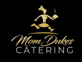 Mom Dukes Catering logo design by DreamLogoDesign
