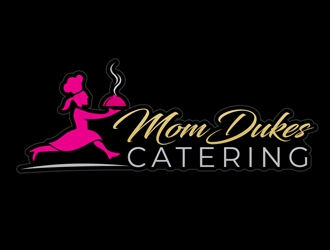 Mom Dukes Catering logo design by DreamLogoDesign