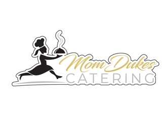 Mom Dukes Catering logo design by DreamLogoDesign