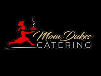 Mom Dukes Catering logo design by DreamLogoDesign