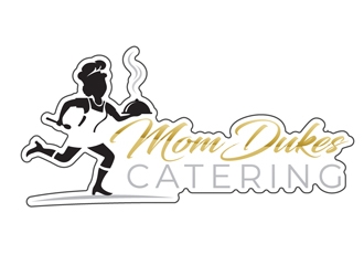 Mom Dukes Catering logo design by DreamLogoDesign