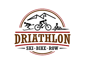 DRIATHLON logo design by haze