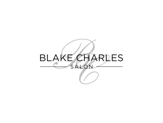 Blake Charles Salon logo design by haidar