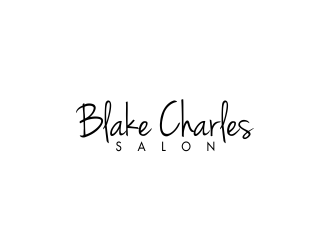 Blake Charles Salon logo design by oke2angconcept