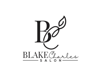 Blake Charles Salon logo design by rokenrol
