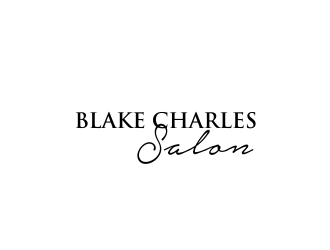 Blake Charles Salon logo design by ammad