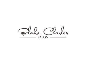 Blake Charles Salon logo design by Greenlight