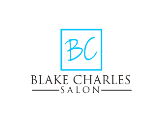 Blake Charles Salon logo design by BintangDesign