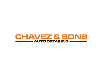 Chavez & Sons Auto Detailing logo design by Diancox